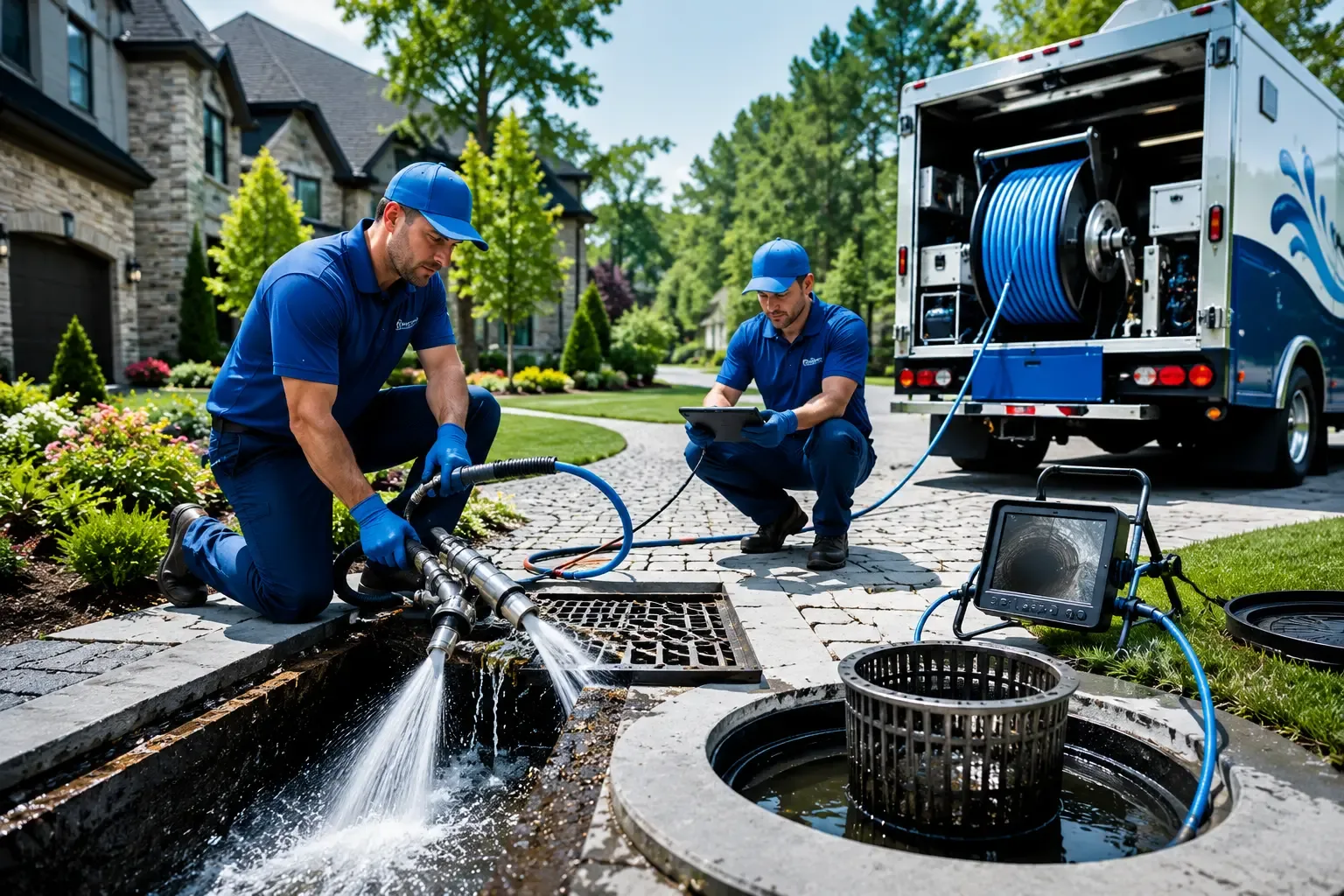 Local outdoor drain cleaning professionals in New Melle, MO
